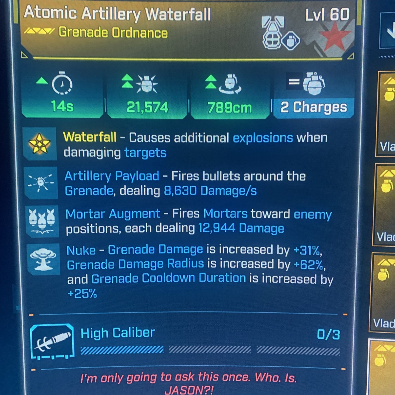 Borderlands 4⭐️LVL 60 LINGERING FRACTURED NUKE WATERFALL ALL ELEMENTS BUNDLE⭐️