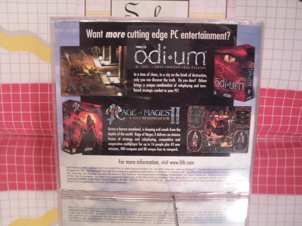 Septerra Core: Legacy of the Creator (PC, 1999)