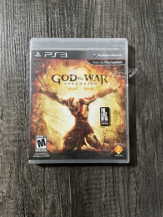 God of War: Ascension (PlayStation 3, 2012) New Flawed! *Tear In Plastic*