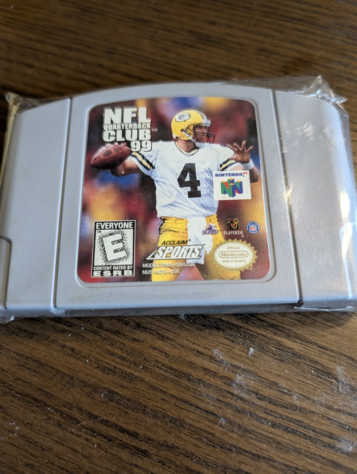 NFL Quarterback Club 99, Nintendo 64, NTSC-U/C, Multiplayer, Acclaim Sports