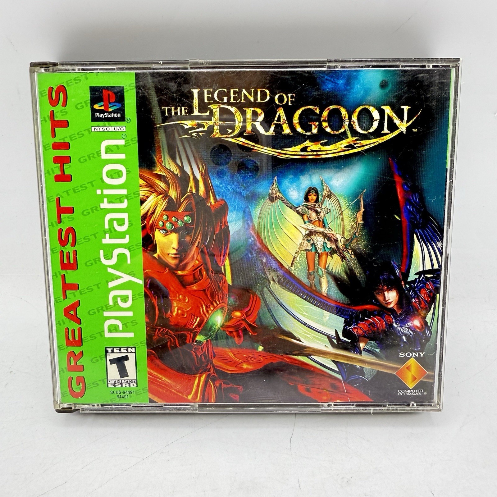 The Legend of Dragoon (Sony PlayStation 1, 2000) PS1 No Manual