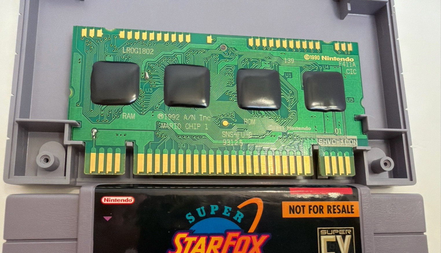 Star Fox Super Weekend Competition Super Nintendo Game SNES Authentic GRAIL
