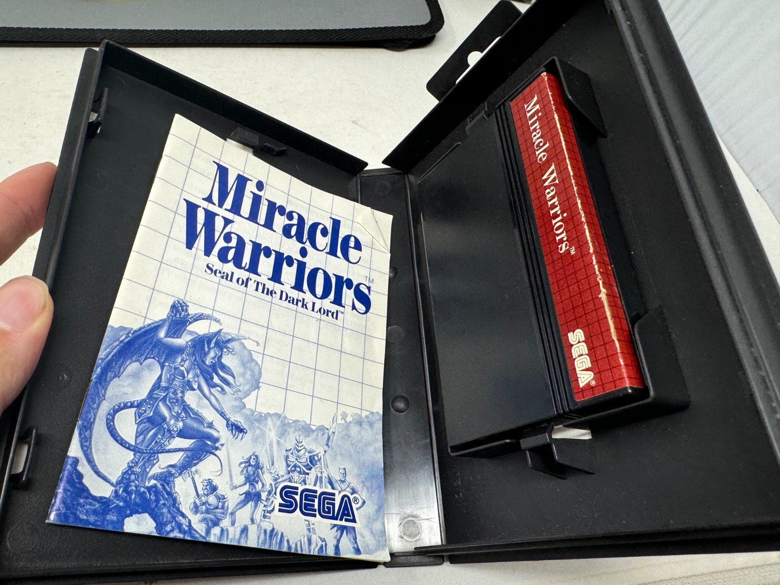 Miracle Warriors: Seal of the Dark Lord (Sega Master, 1988) Complete