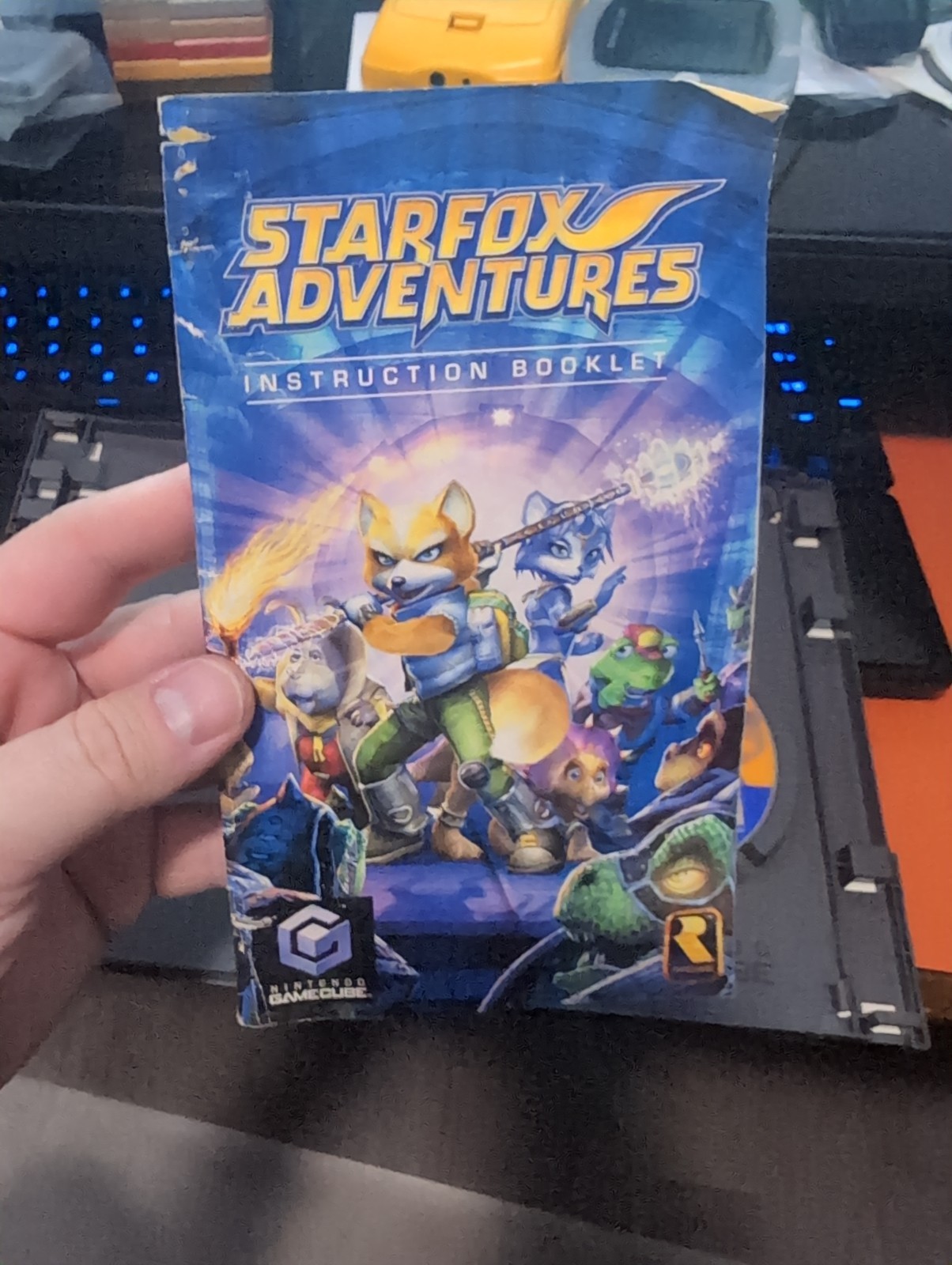 Star Fox Adventures GameCube w/ Manual Black Label