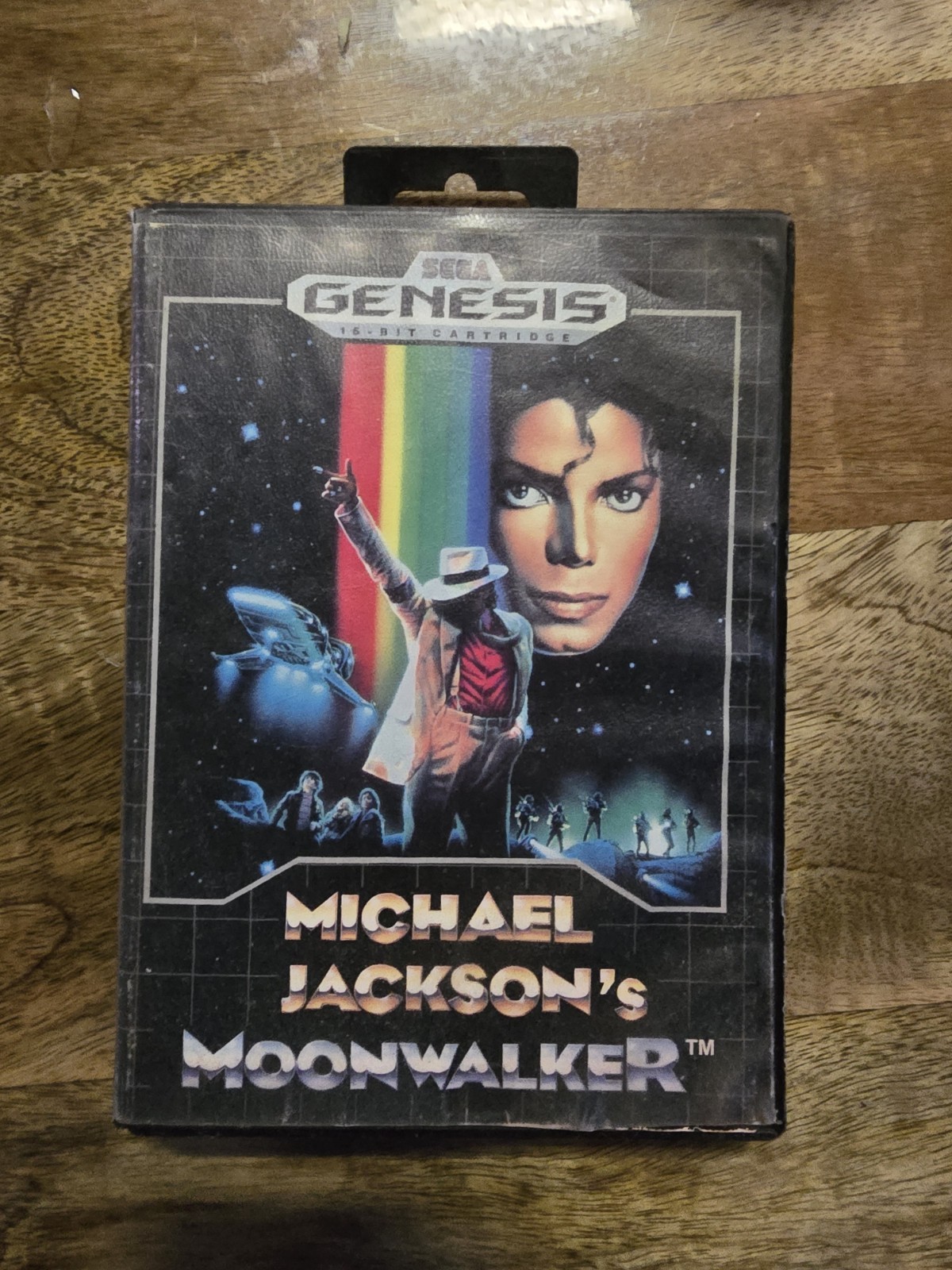 Michael Jackson’s Moonwalker Sega Genesis – Box and Game