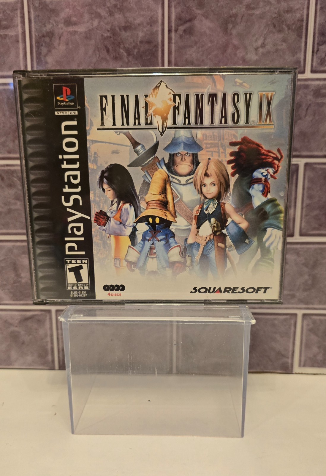 Sony PlayStation 1 Final Fantasy IX Authentic CIB Reg Card *Tested & Working*