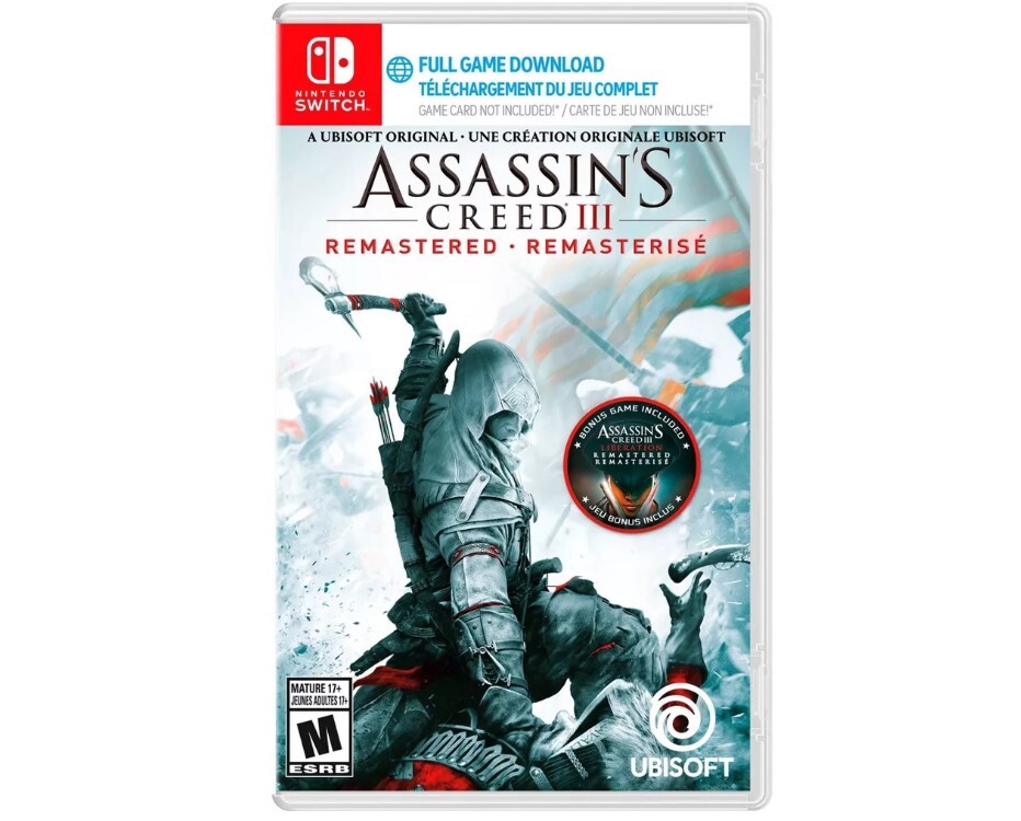 Ubisoft Assassin’s Creed III Remastered – Nintendo Switch Game