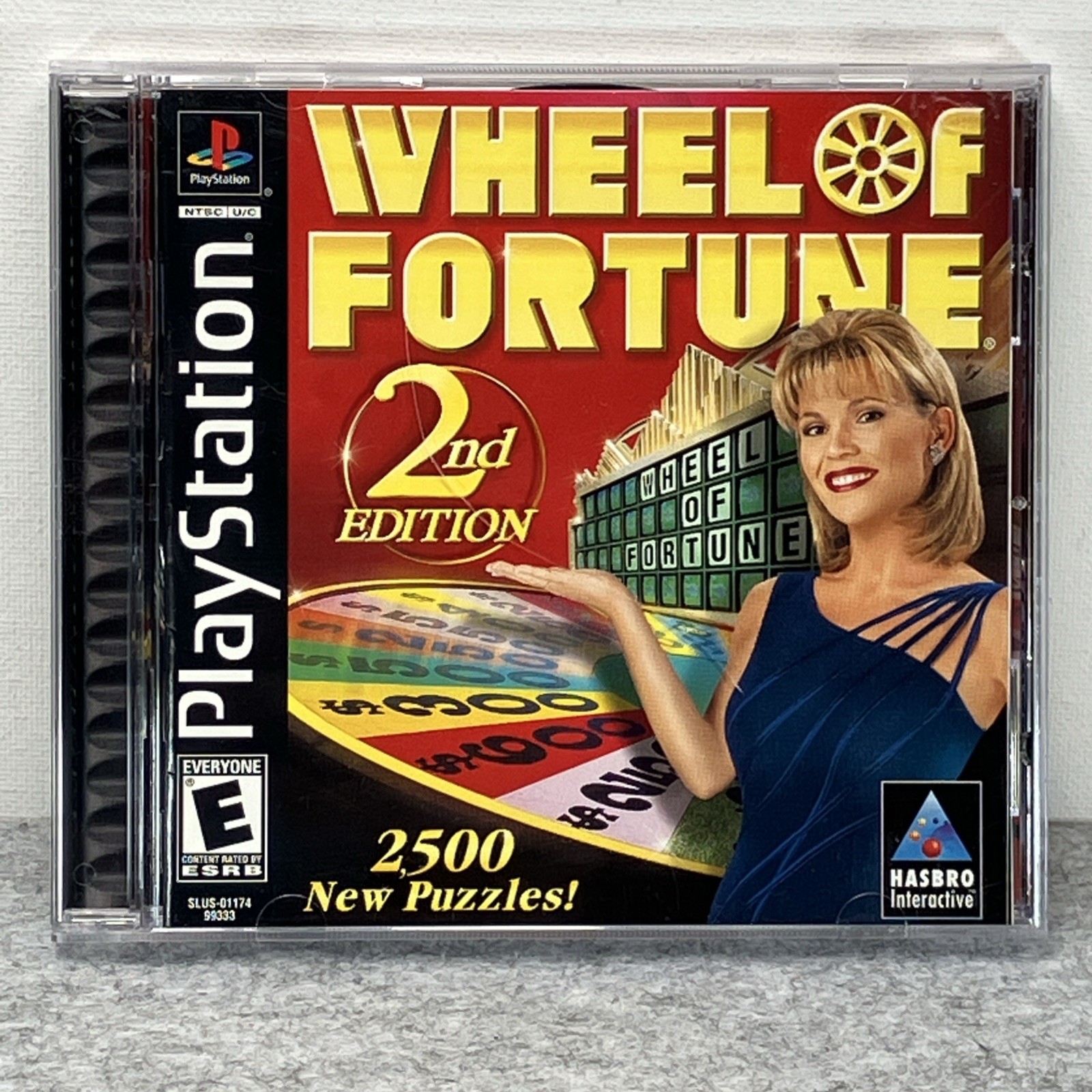 Wheel of Fortune 2nd Edition 2000 Sony PlayStation 1 Complete Mint Condition