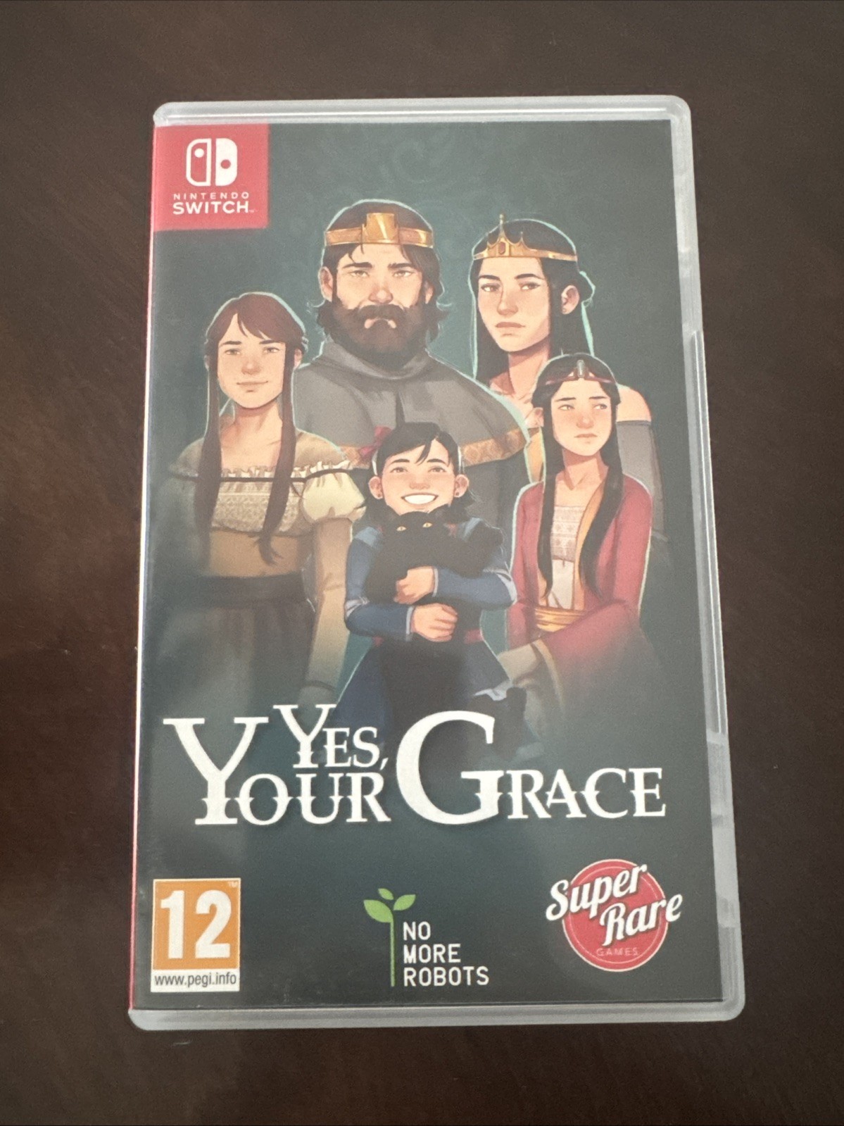 Yes Your Grace Nintendo Switch Super Rare Games w/ Manual & Cards