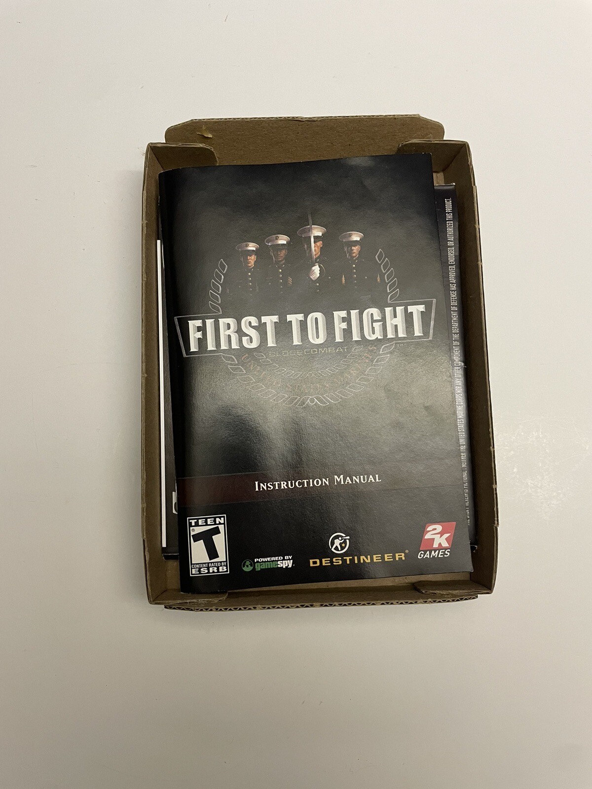 Close Combat FIRST TO FIGHT (PC, 2005) PC WINDOWS GAME Complete CD-ROM’s MARINES