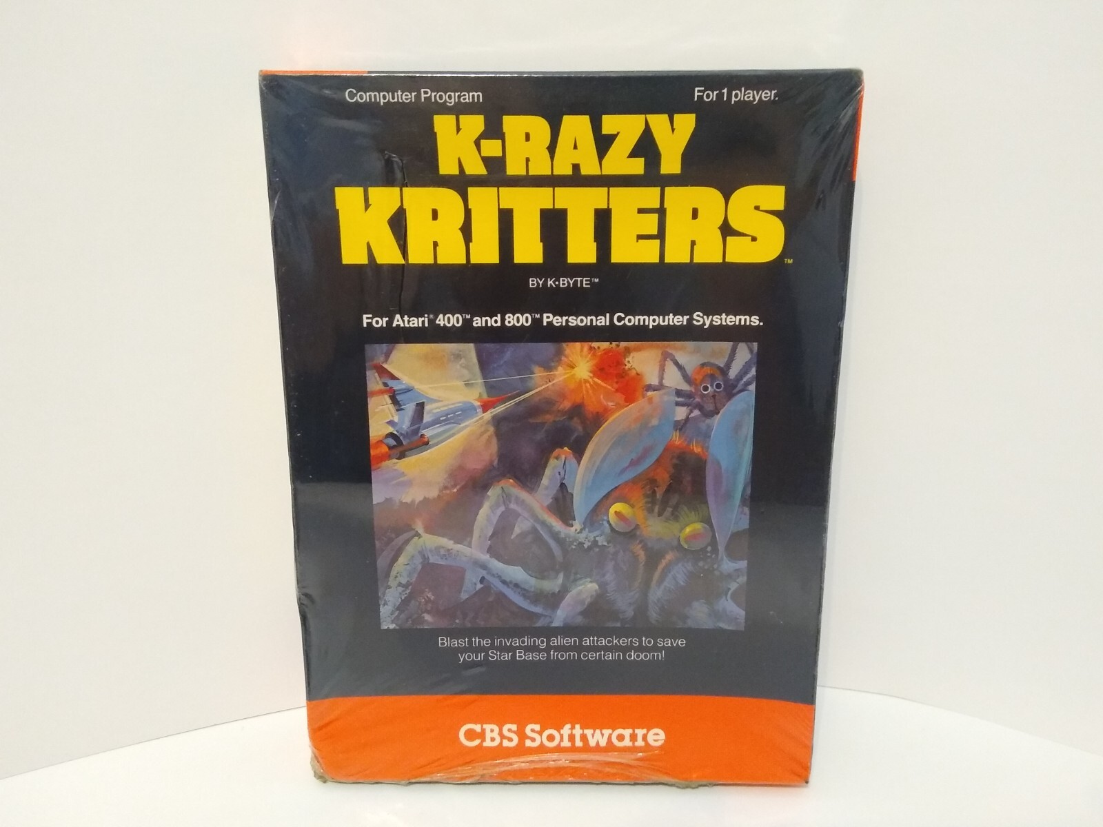K-razy Kritters (Atari 400 / 800) NEW! Factory Sealed 1 Player 1982