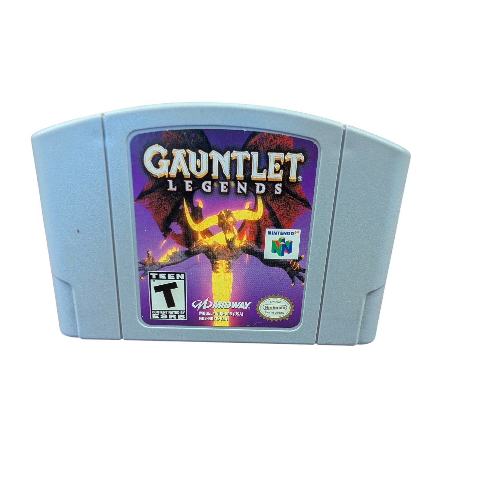 Nintendo 64 N64 Gauntlet Legends Authentic Cartridge Only