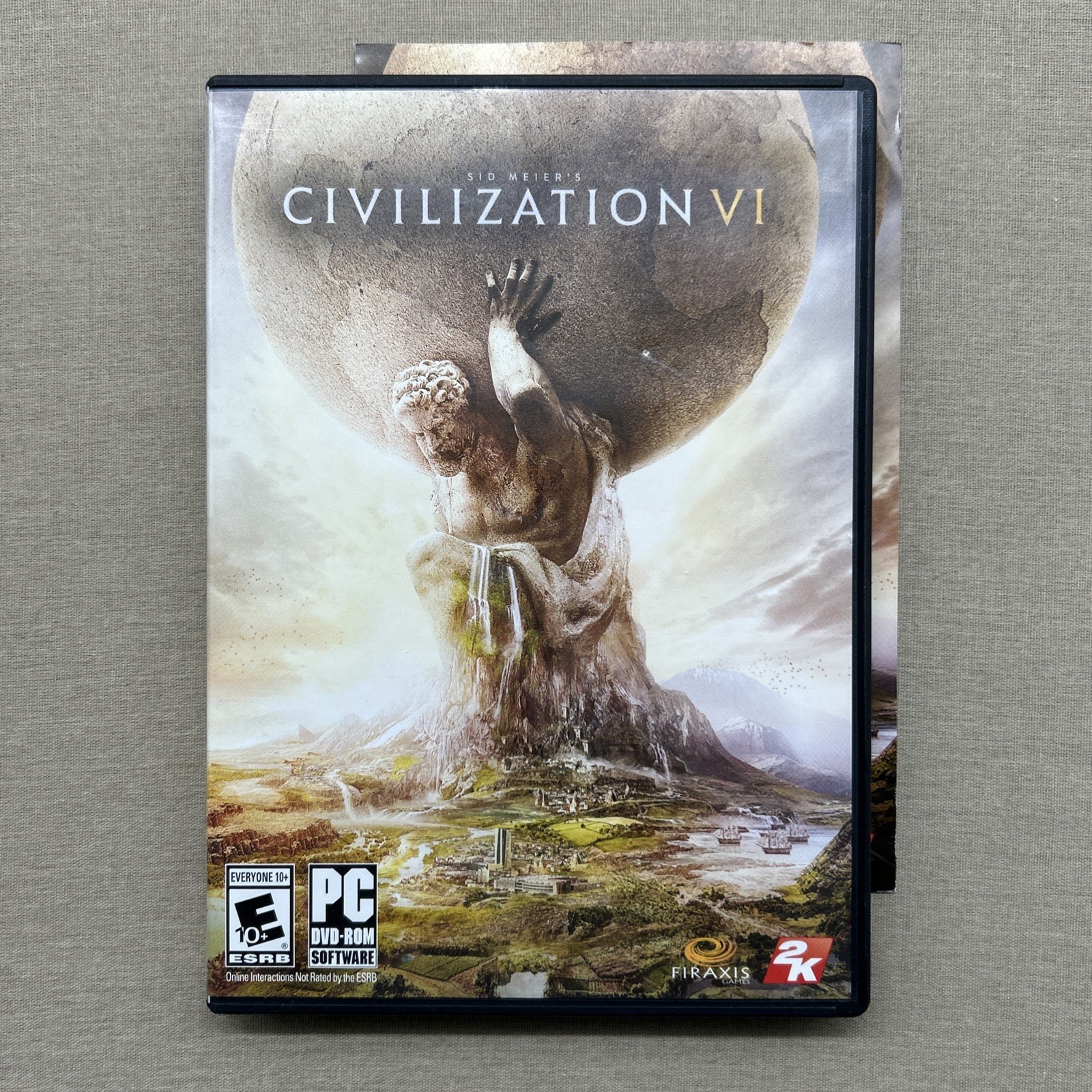 Sid Meier’s Civilization VI (6) (PC 2016 DVD-ROM) CLEAN Turn-Based Strategy Game