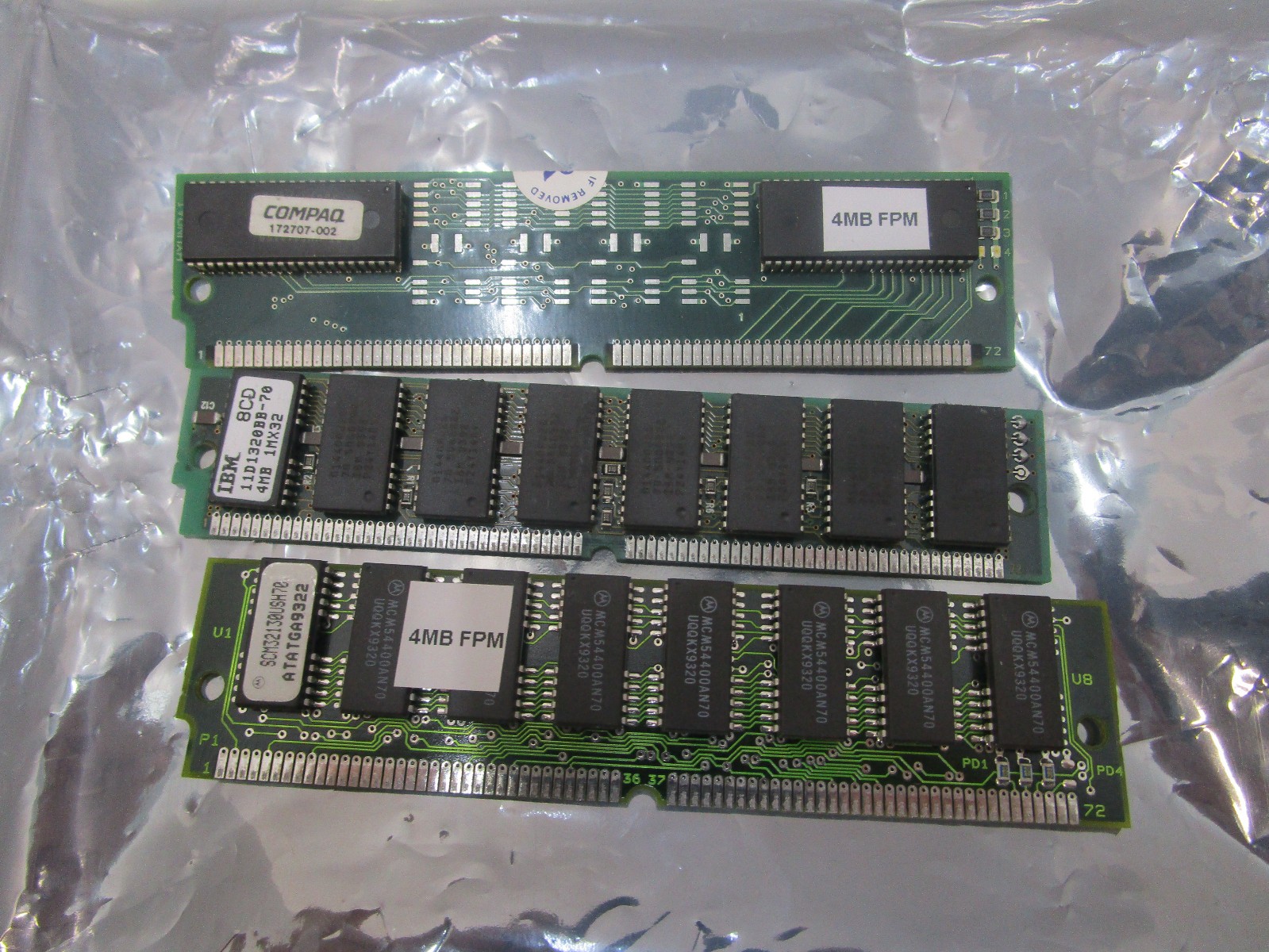 72 PIN SIMM RAM FOR COMMODORE AMIGA ACCELERATOR CARDS U-PICK TESTED & WORKING 🎟