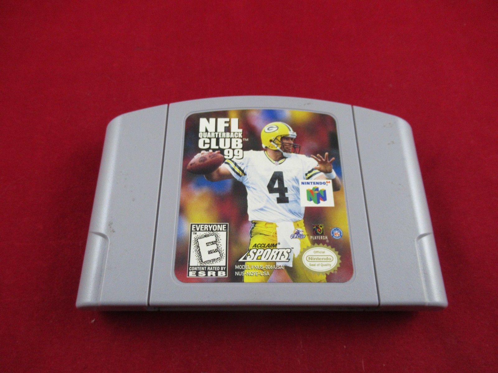 NFL Quarterback Club 99 (Nintendo 64, 1998) *Authentic – Tested*