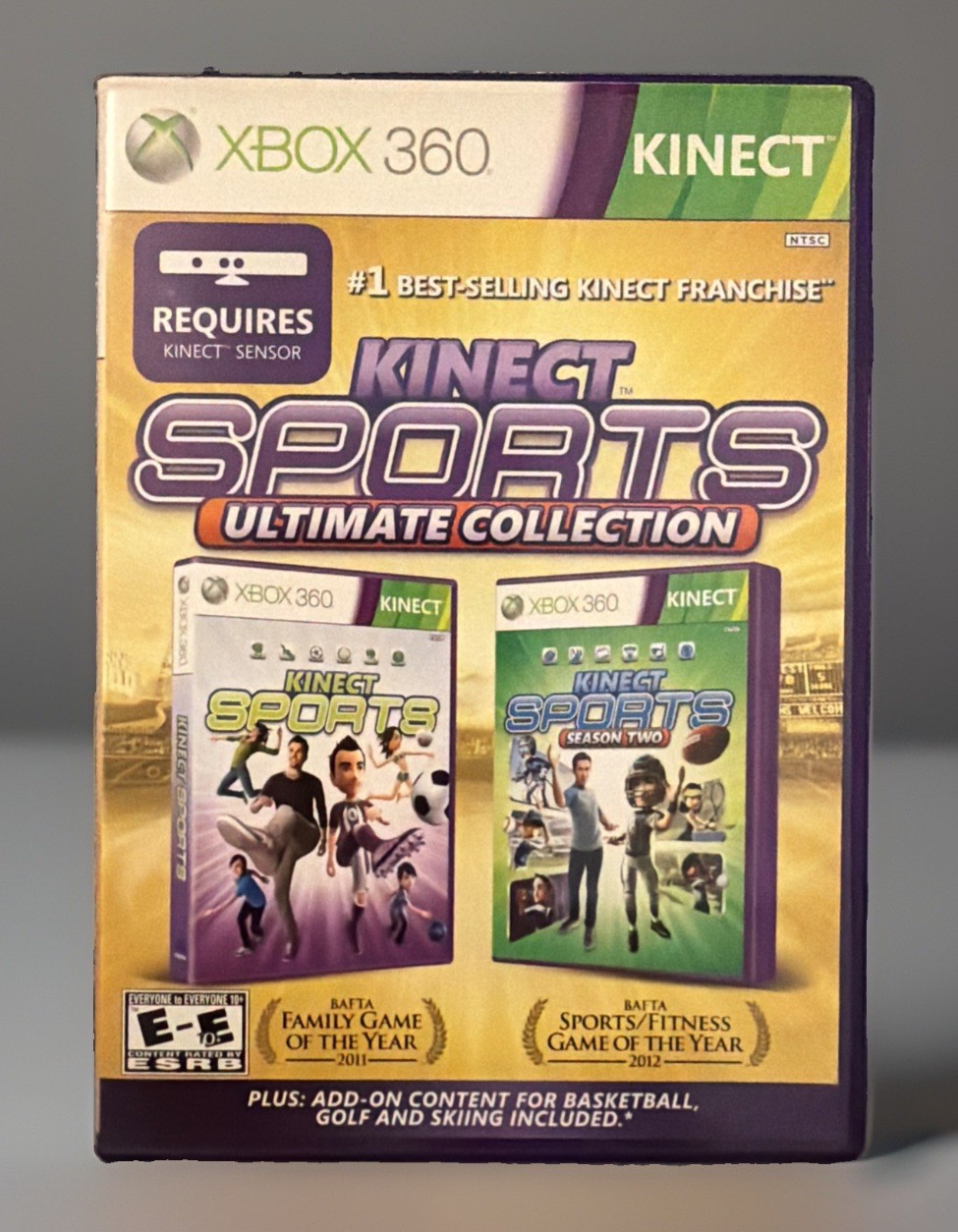 Kinect Sports Ultimate Collection Season One & Two For The Xbox 360 CIB Used.