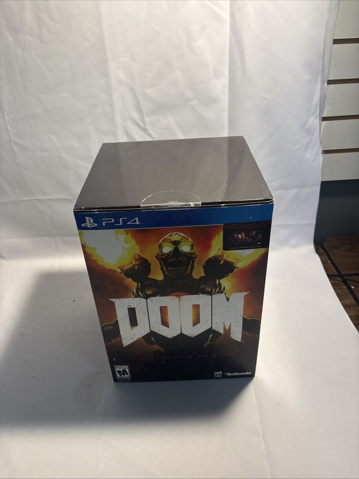 Doom: Collector’s Edition (Sony PlayStation 4, 2016) New Sealed In Great Shape!