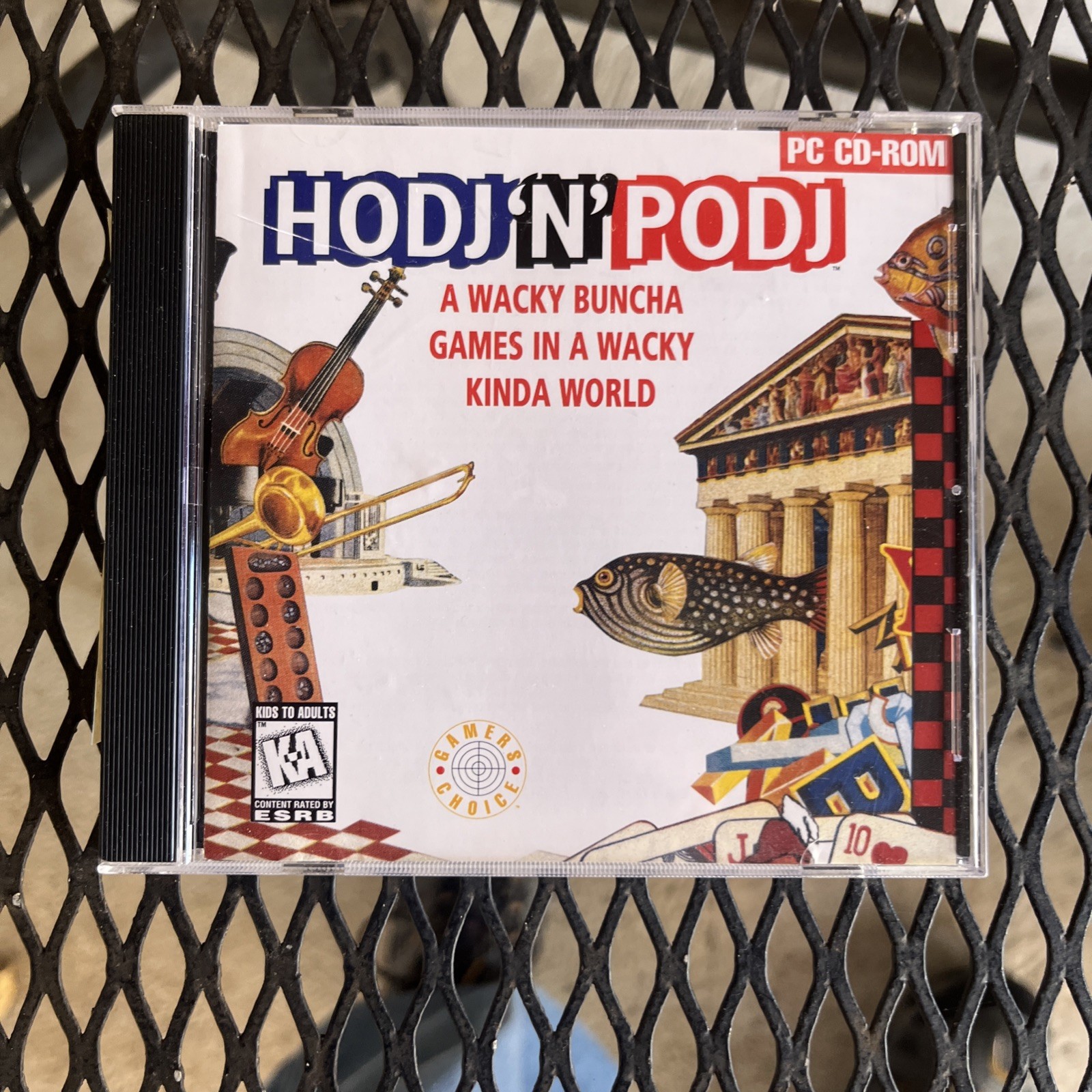 Hodj ’N’ Podj Wacky Buncha Games in a Wacky Kinda World CD-ROM VERY GOOD