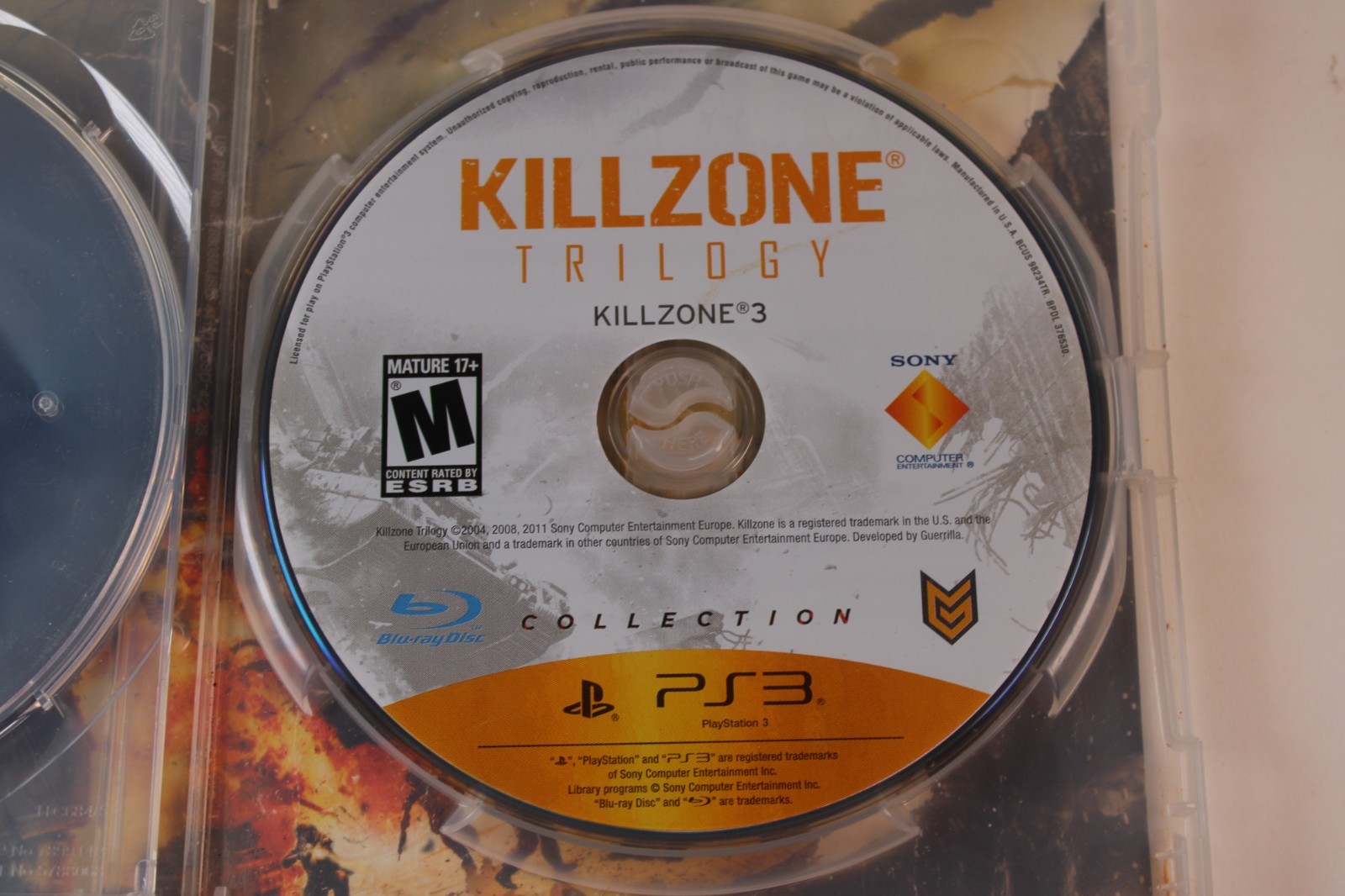 Killzone Trilogy Collection (Sony Playstation 3, PS3) Authentic, Tested/works
