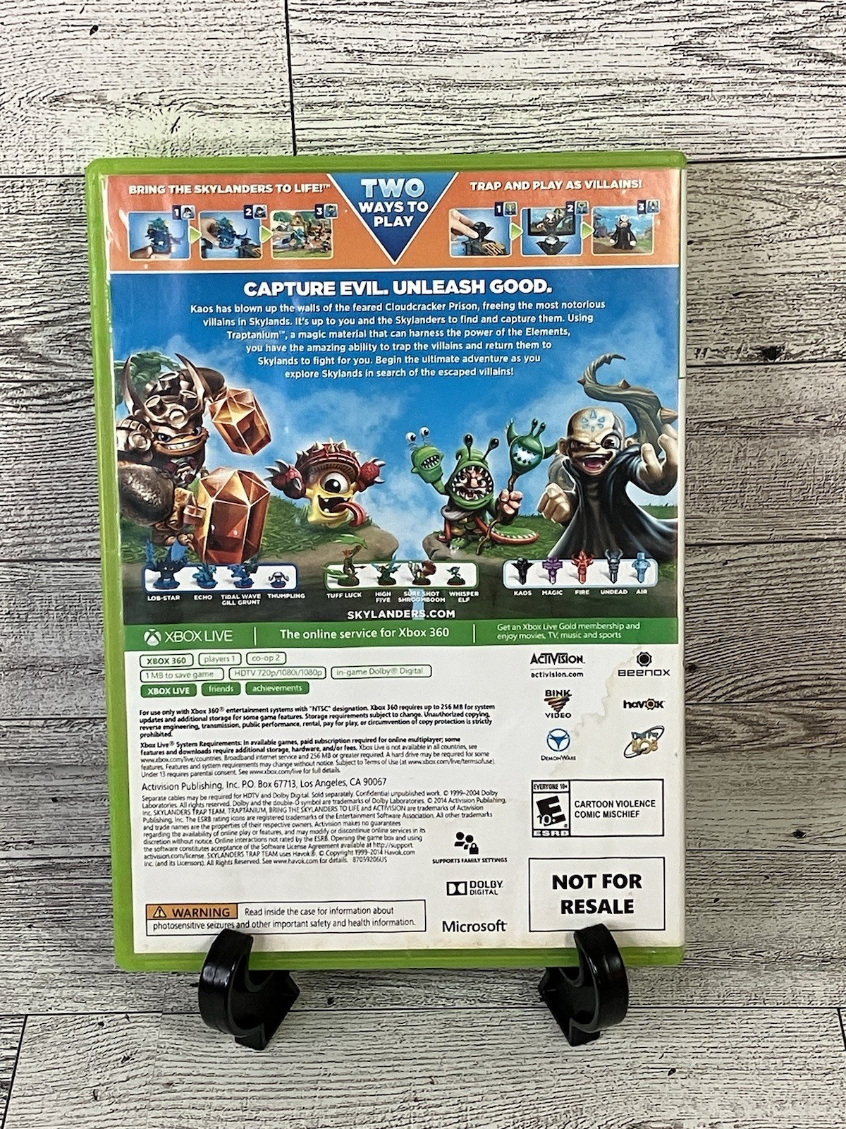 Skylanders: Trap Team (Microsoft Xbox 360) – Activision – Tested