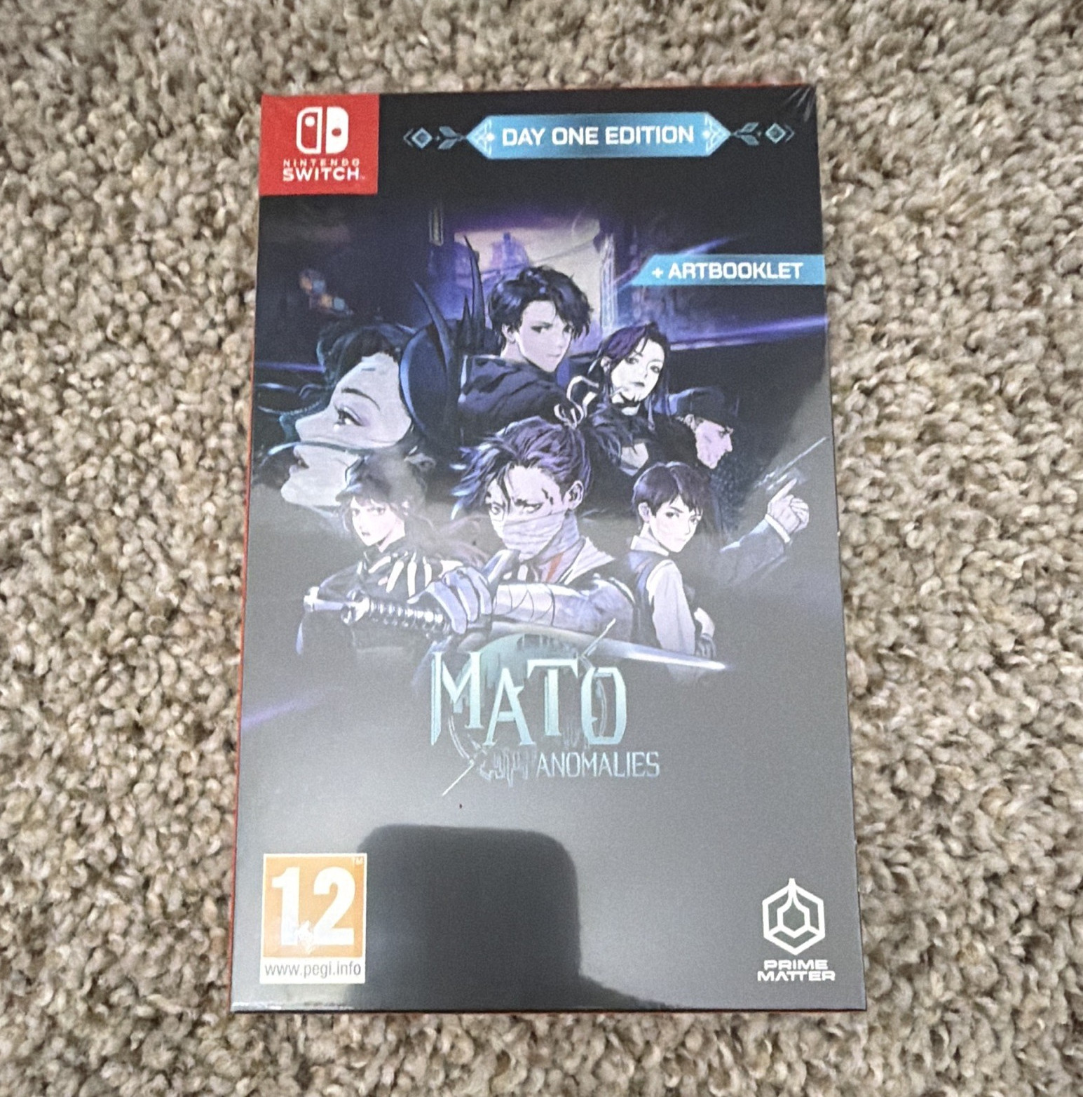 PLAION Mato Anomalies Day One Edition + Artbooklet Nintendo Switch PAL PEGI 12