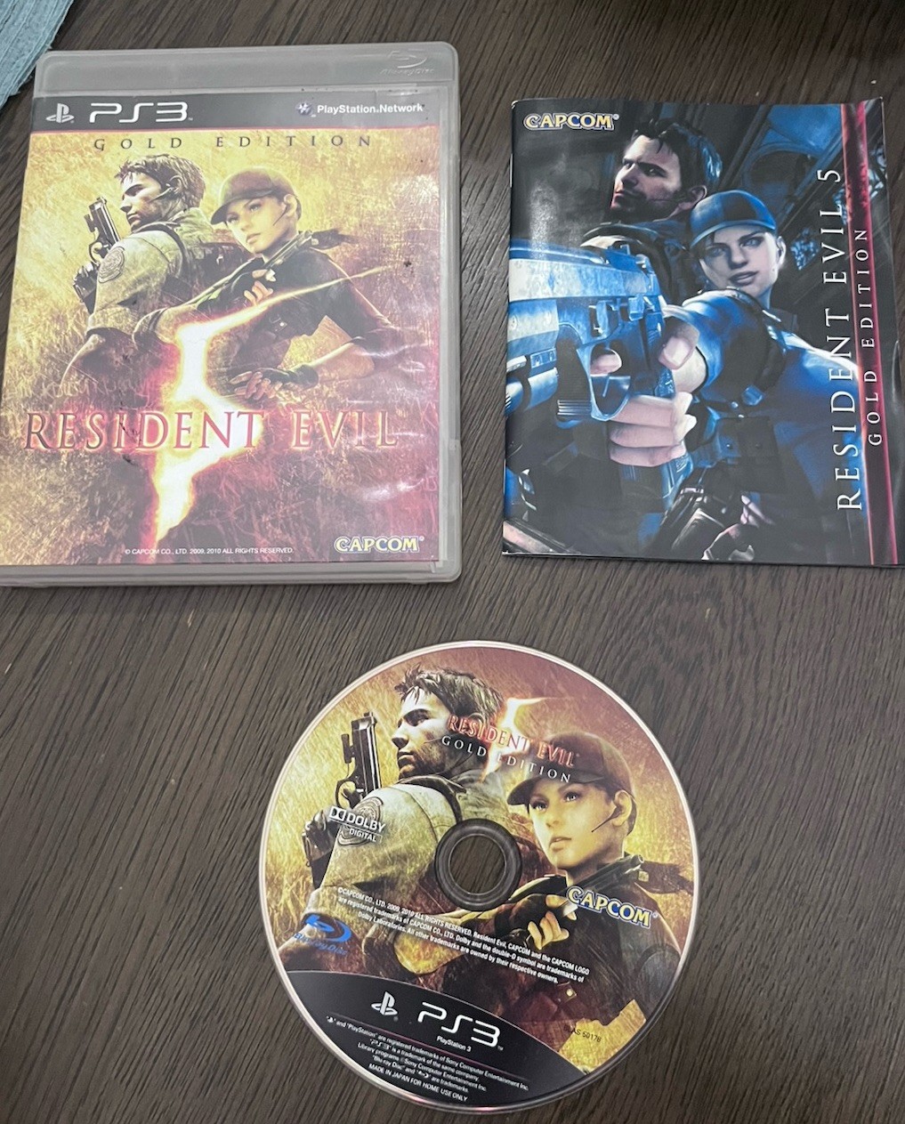 Resident Evil 5: Gold Edition PS3 – CIB Complete W/ Manual – Tested Working