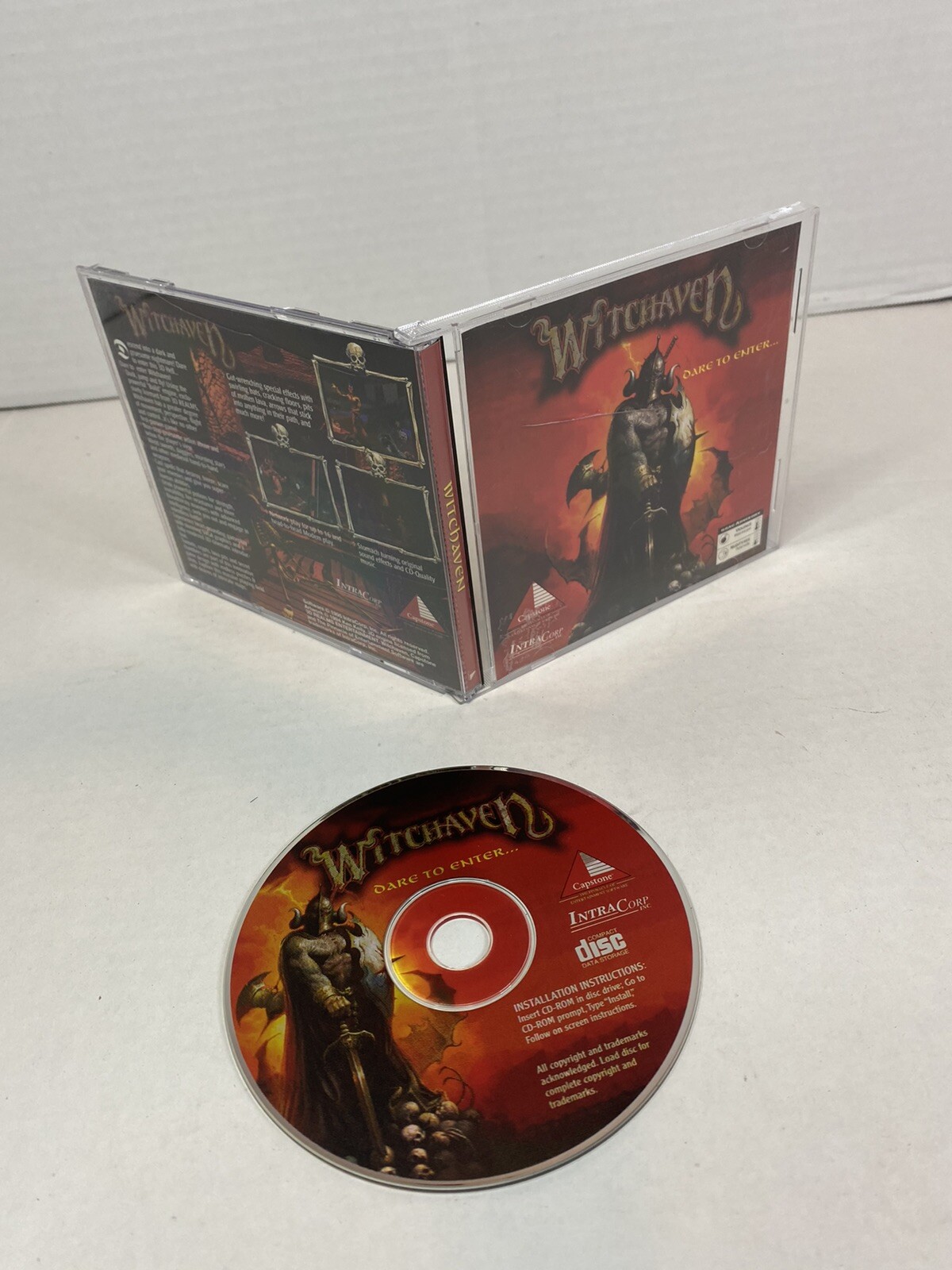 Witchaven PC Game IBM CD Rom 1995 Capstone Game Free Shipping