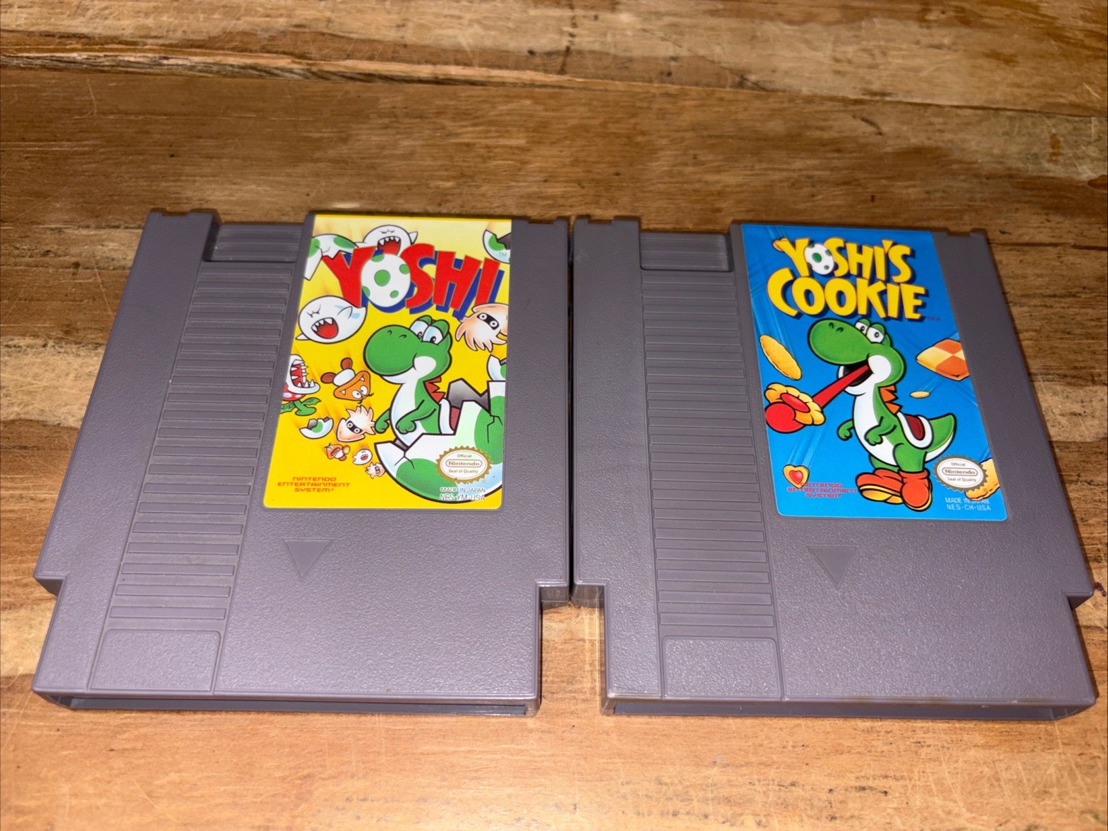 Yoshi & Yoshi’s Cookie (Nintendo Entertainment System) Tested Fast Shipping