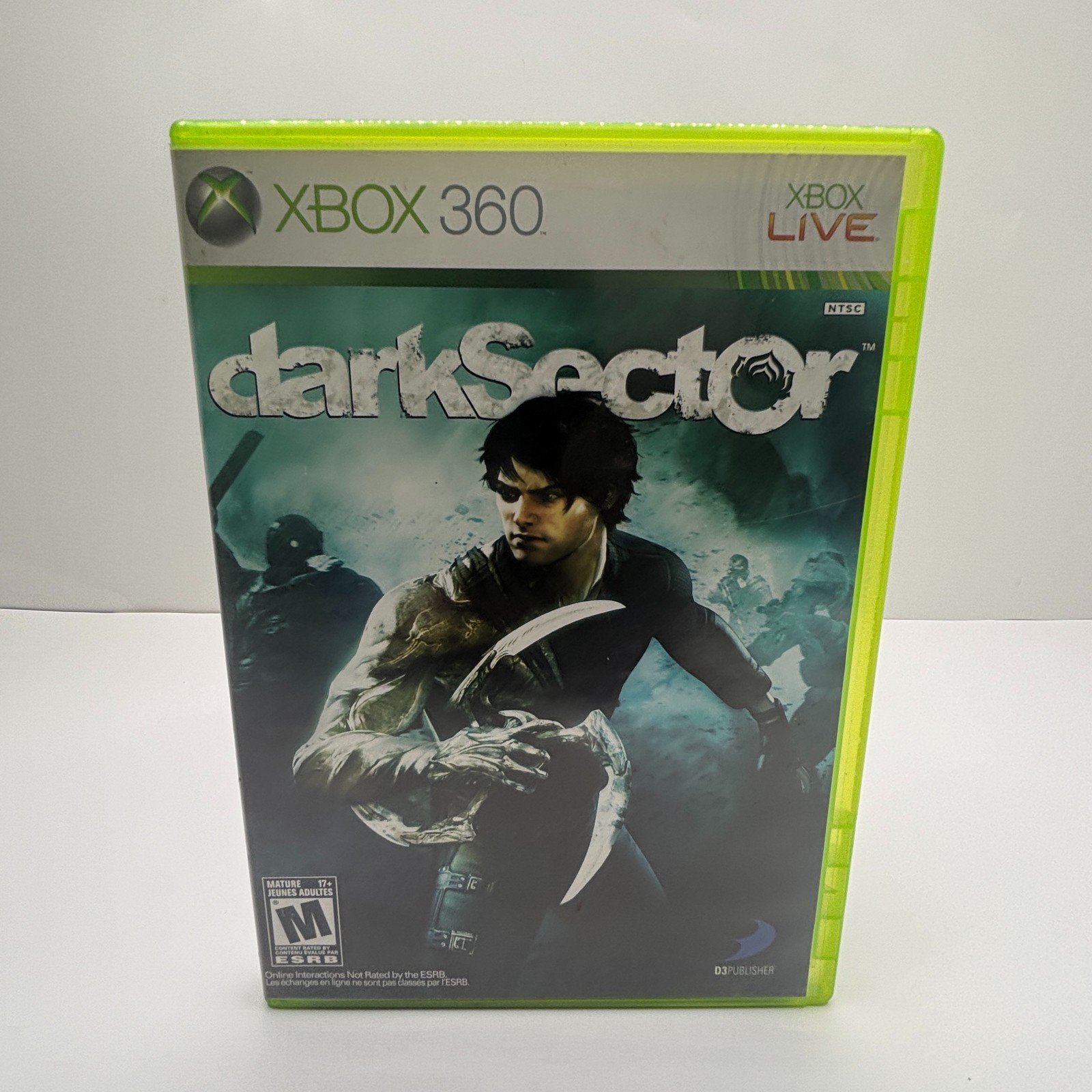 Dark Sector X360 LIVE D3Publisher Mature 17+ (Microsoft Xbox 360, 2008)