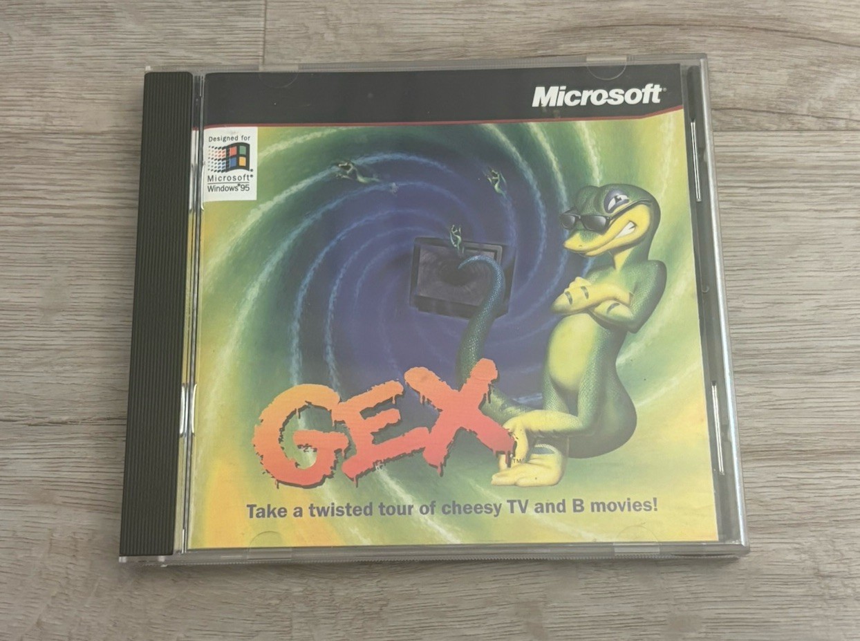 GEX (PC, 1995) Microsoft Windows 95 CD-ROM PC Vintage Rare Game