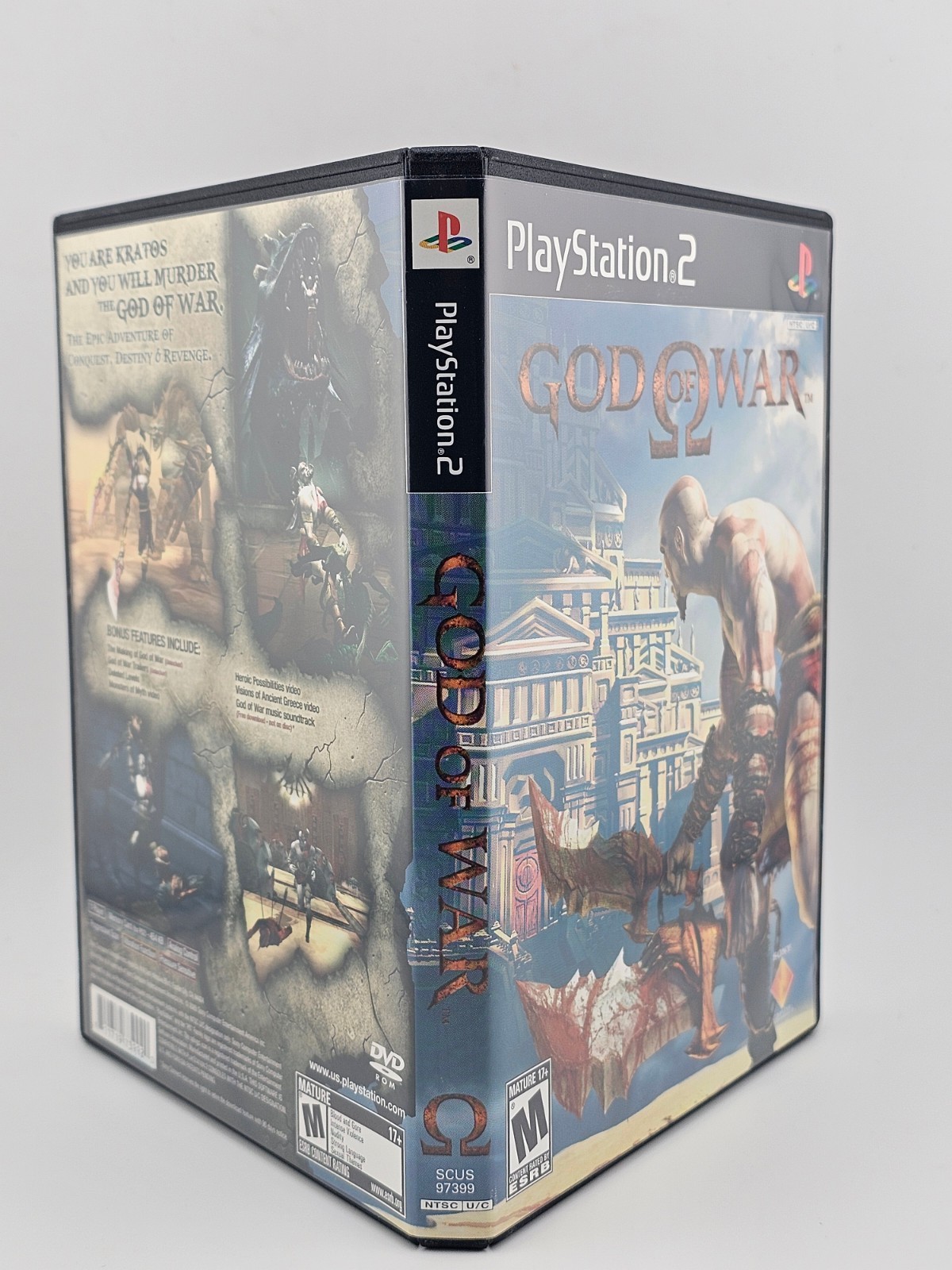 Sony Playstation 2 PS2 God Of War CIB Cleaned & Tested
