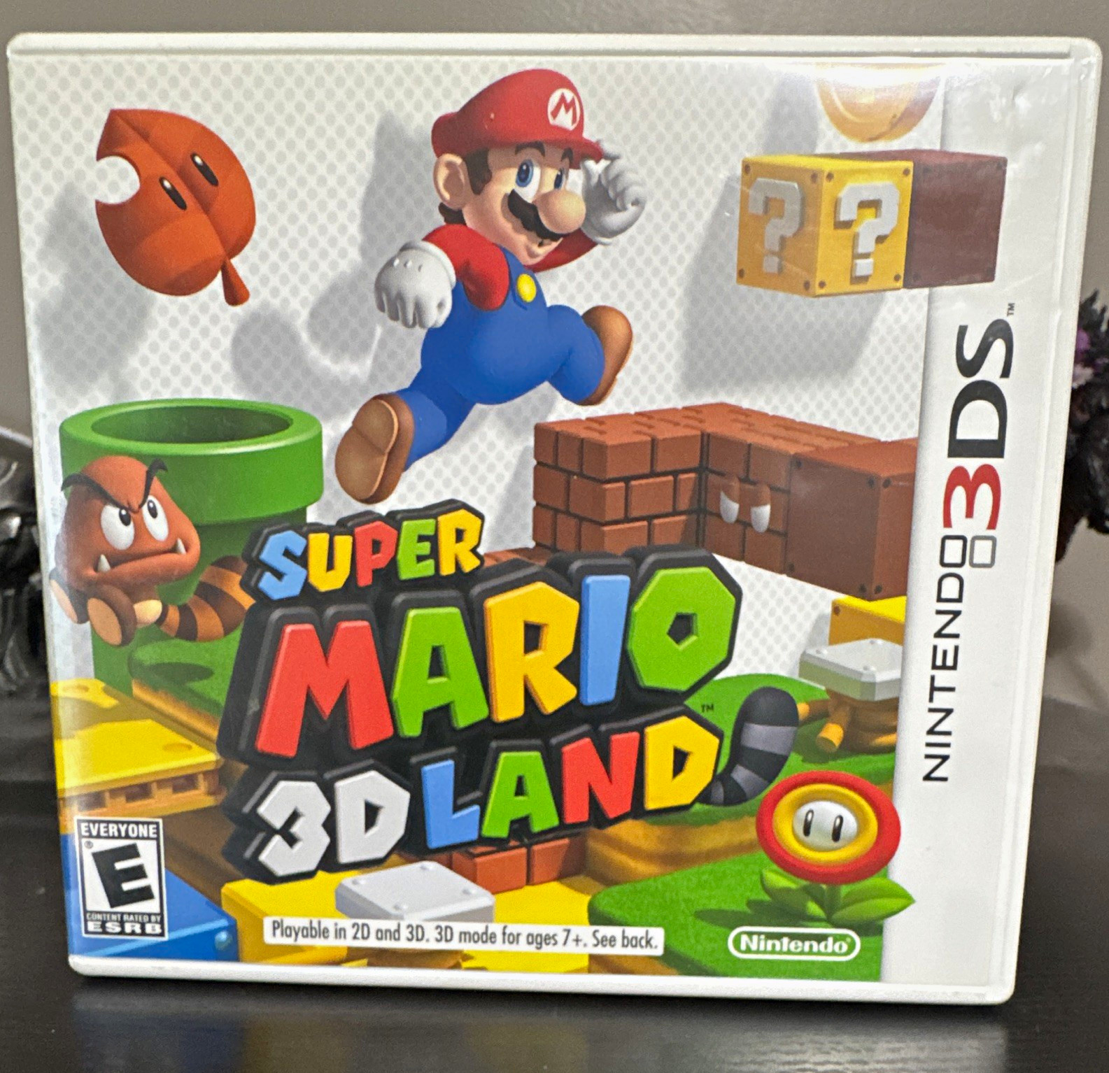 Nintendo Super Mario 3D Land (Nintendo 3DS, 2011) w/ Manual E NTSC-U/C