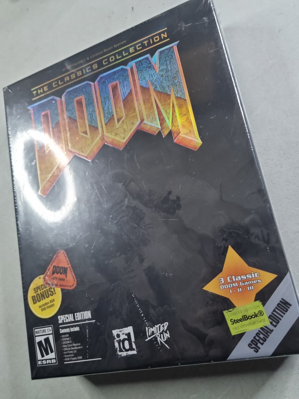 Doom Classics Collection Special Edition PS4 SEALED Playstation 4 Limited Run