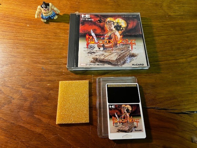 BLOODY WOLF – PC ENGINE – DECO – VERY GOOD