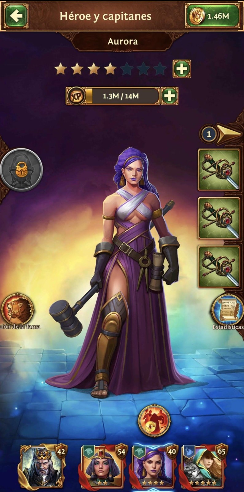 Total Battle Account 2.5M Power 1.5M Gold G3 (Almost G4) + Features