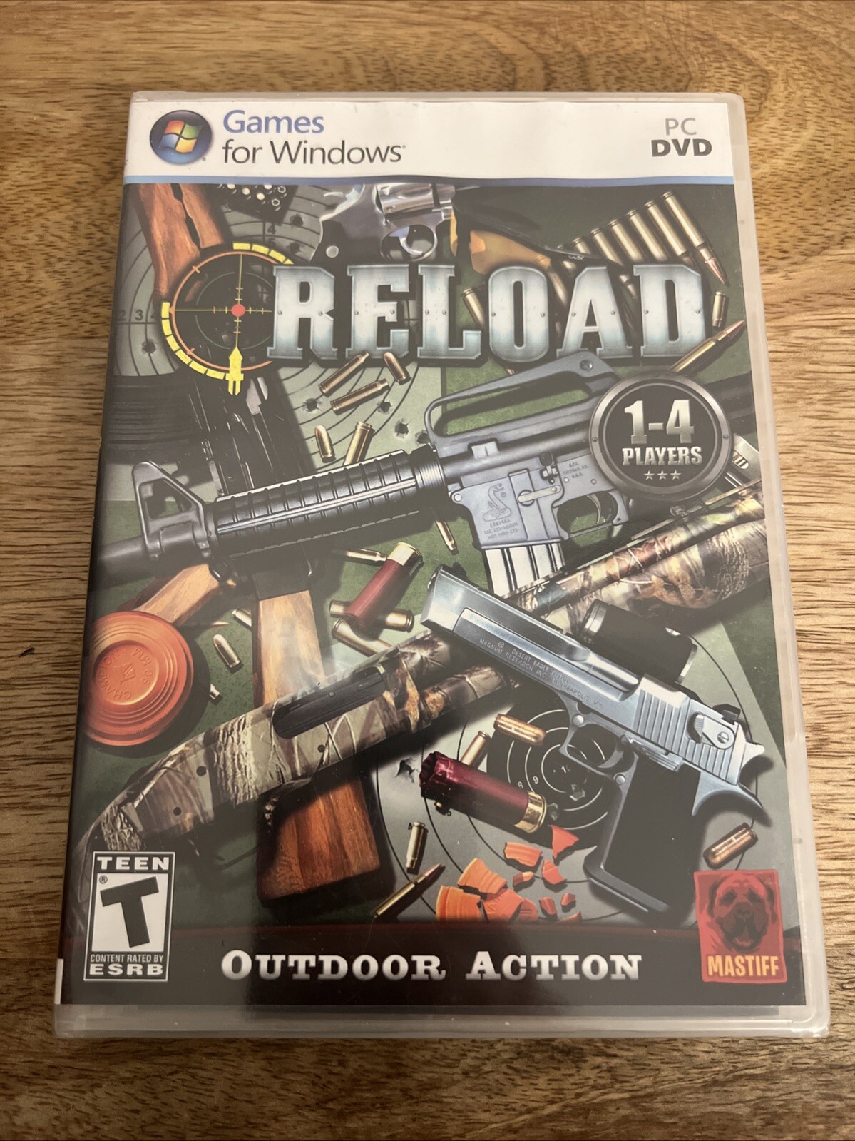 Reload Video Game Pc Cd-ROM T-Teen Mastiff (Factory Sealed)