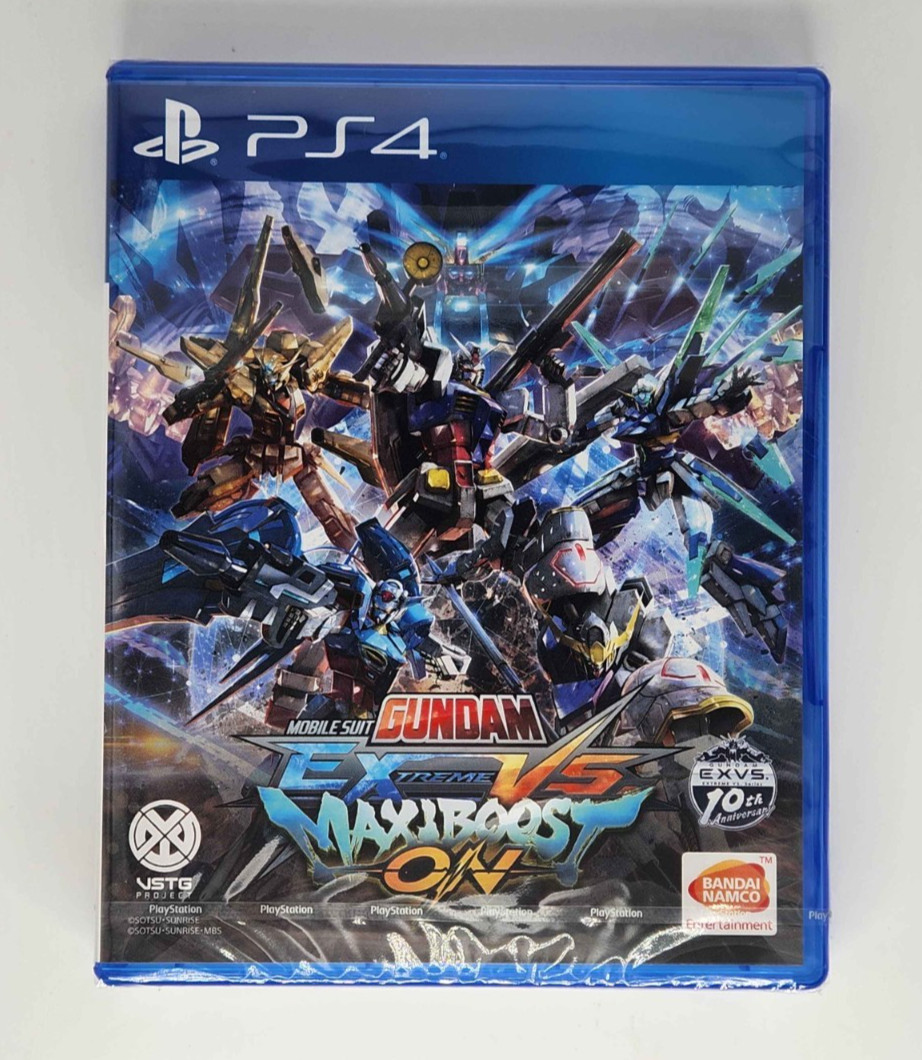 Mobile Suit Gundam: Extreme VS. MaxiBoost ON (PS4 / Playstation 4) NEW SEALED