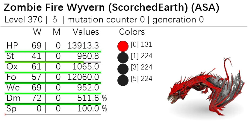 🔥ARK Survival Ascended OFFICIAL PVE – ZOMBIE WYVERN FIRE