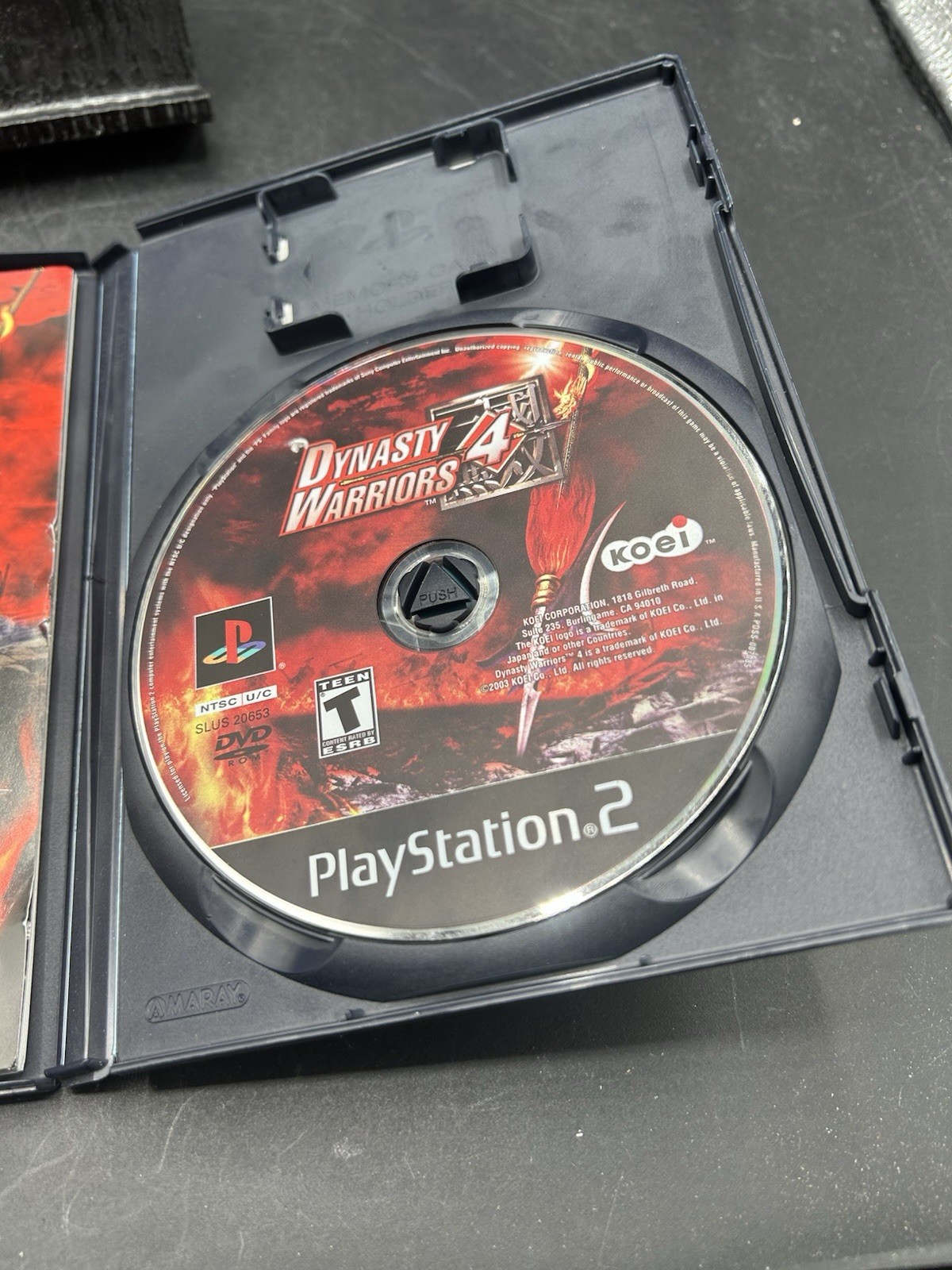 Dynasty Warriors 4 (Sony PS2, 2003) Complete w/ Manual CIB