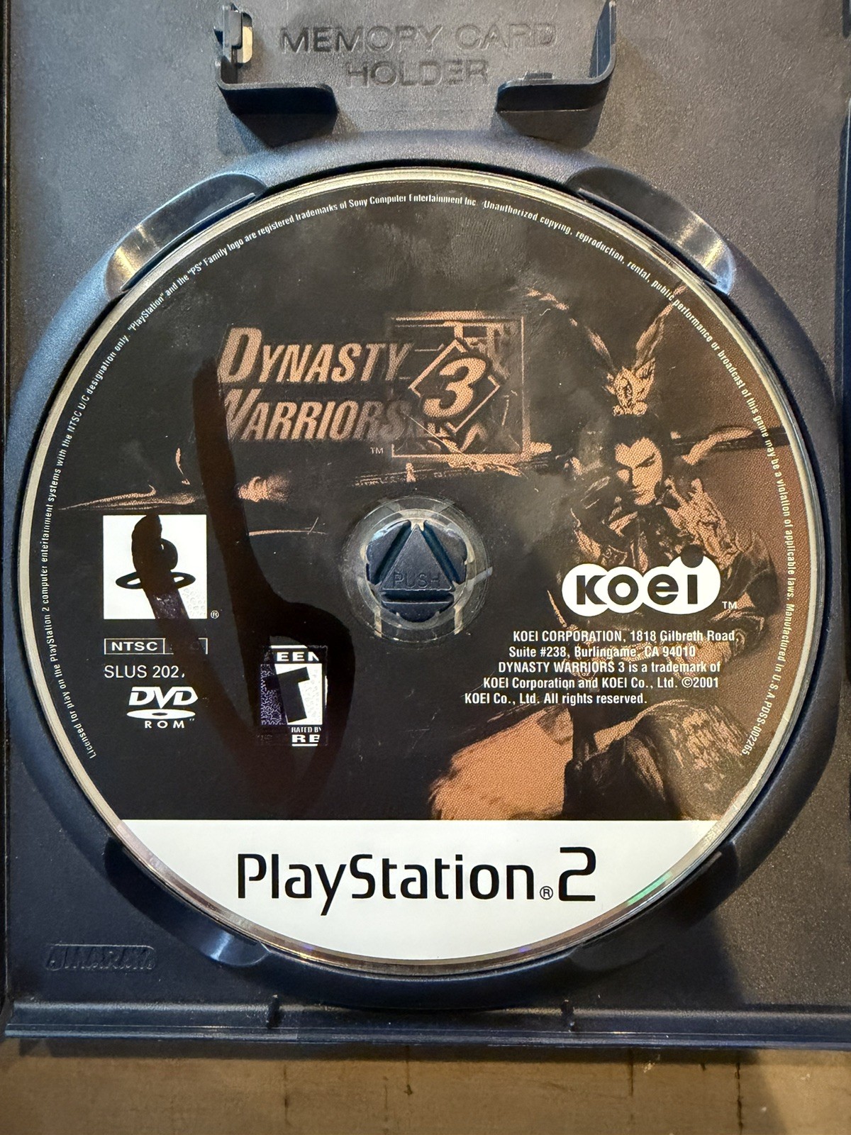 Dynasty Warriors 3; CIB (Sony PlayStation 2, 2001)