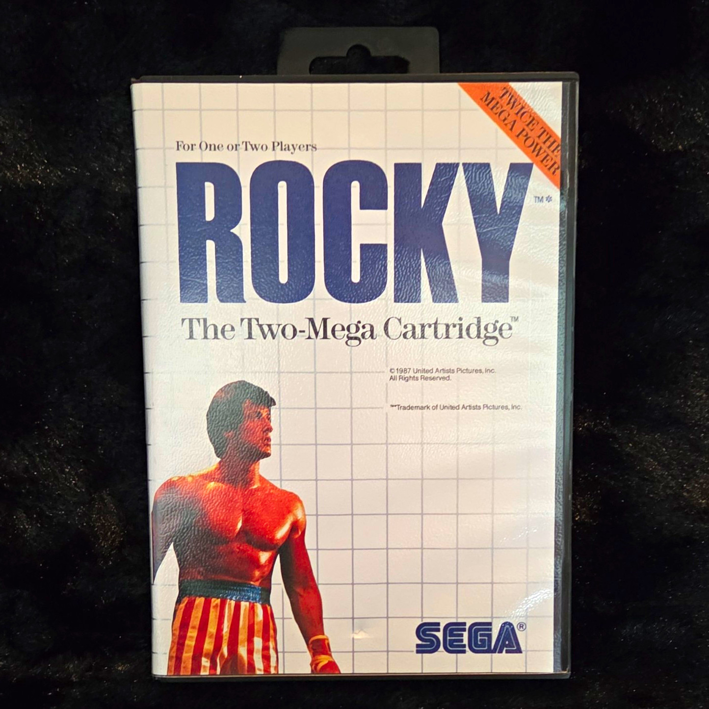 SEGA Rocky CIB (Sega Master System) Sports Boxing Game 1987 Manual Included