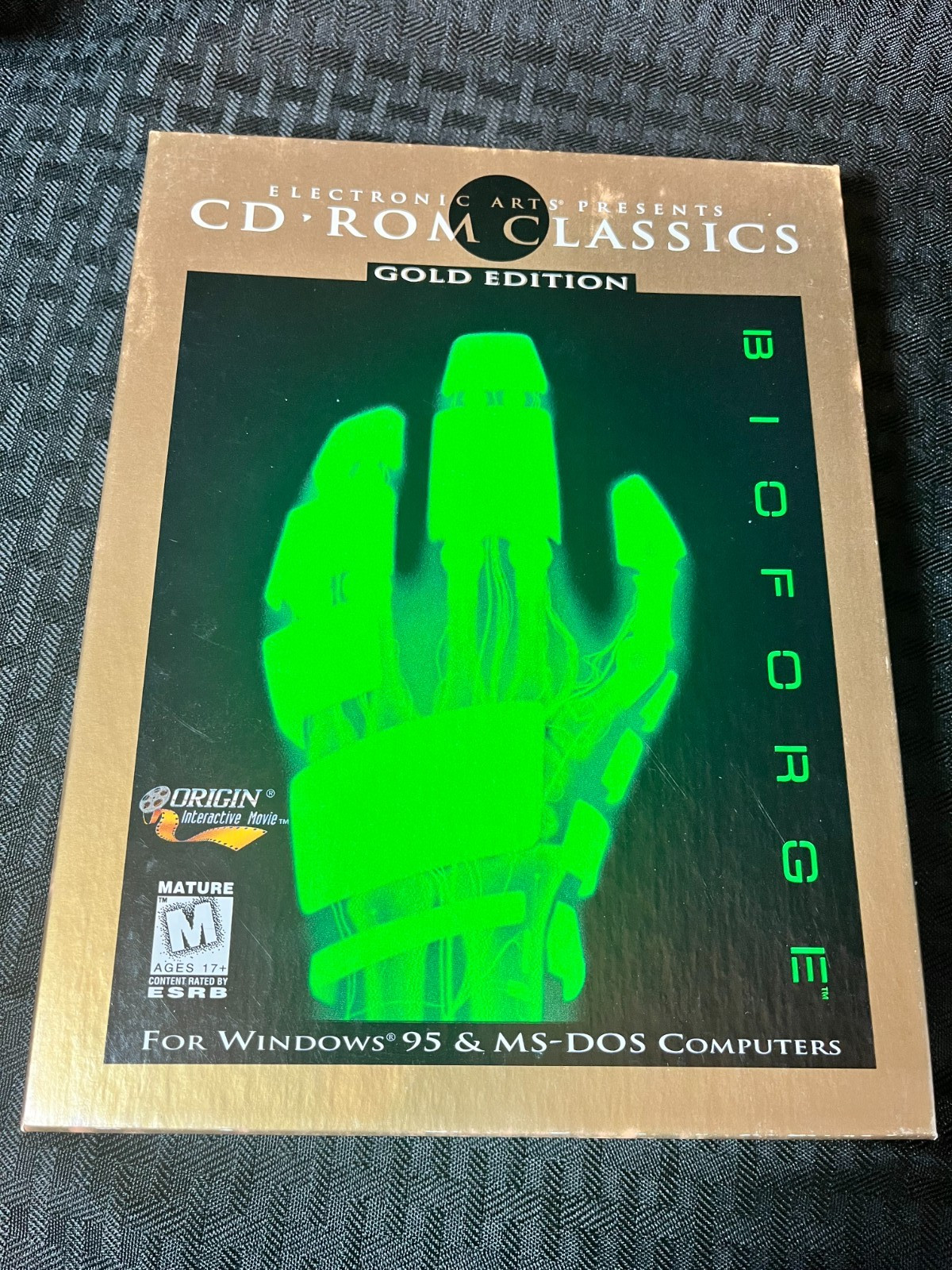 Vintage CD-ROM BioForge Video Game for BOX