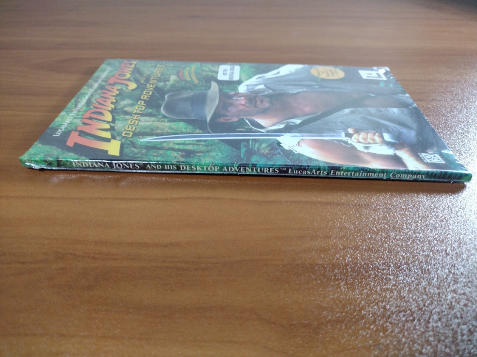 SEALED LucasArts Indiana Jones Desktop Adventures Windows 95 Floppy Disk 1996