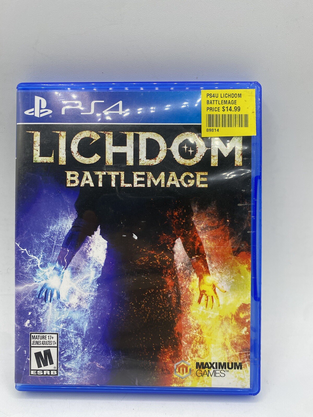 Lichdom: Battlemage (Sony PlayStation 4 PS4, 2016) Tested & Works