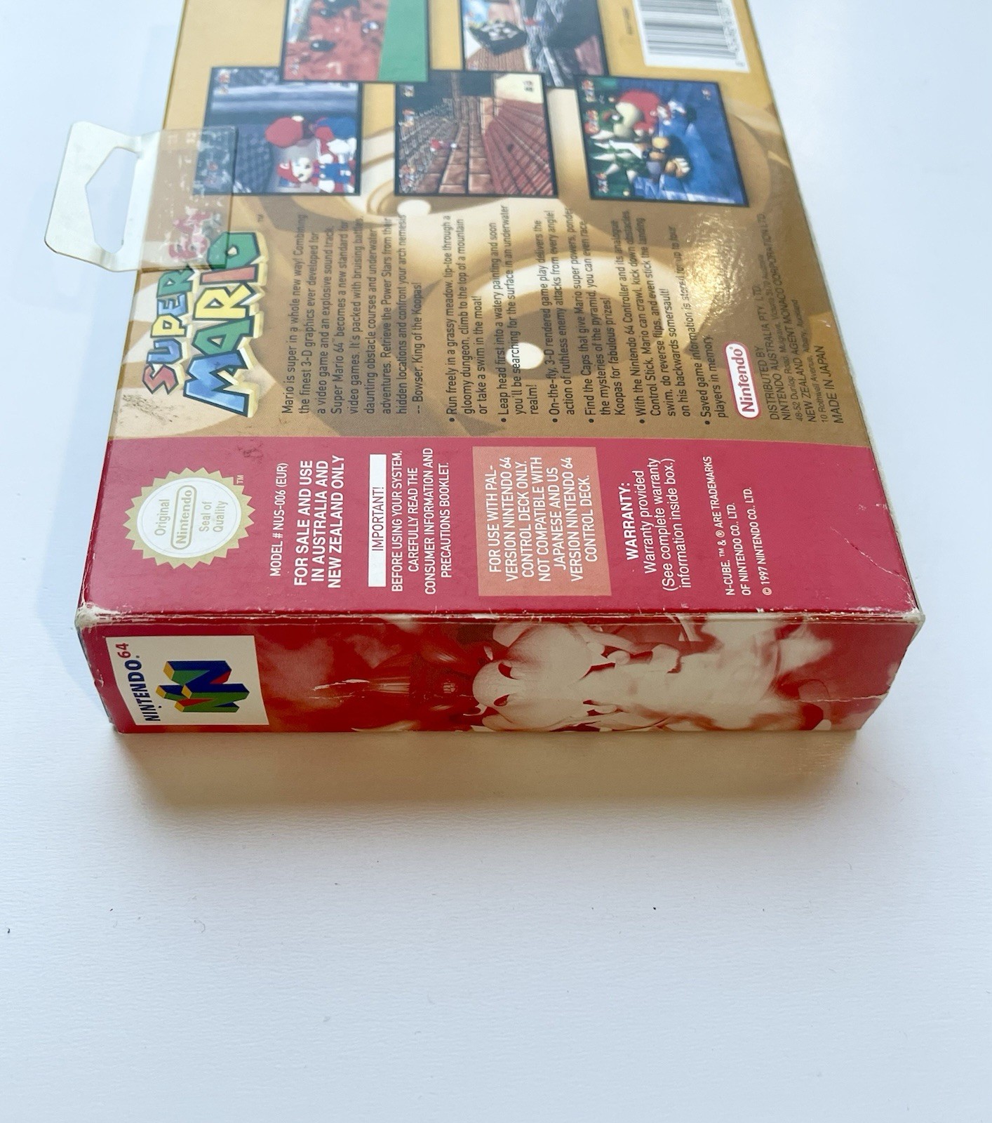 🔥CIB🔥 Super Mario 64 Nintendo 64 N64 Boxed PAL AUS