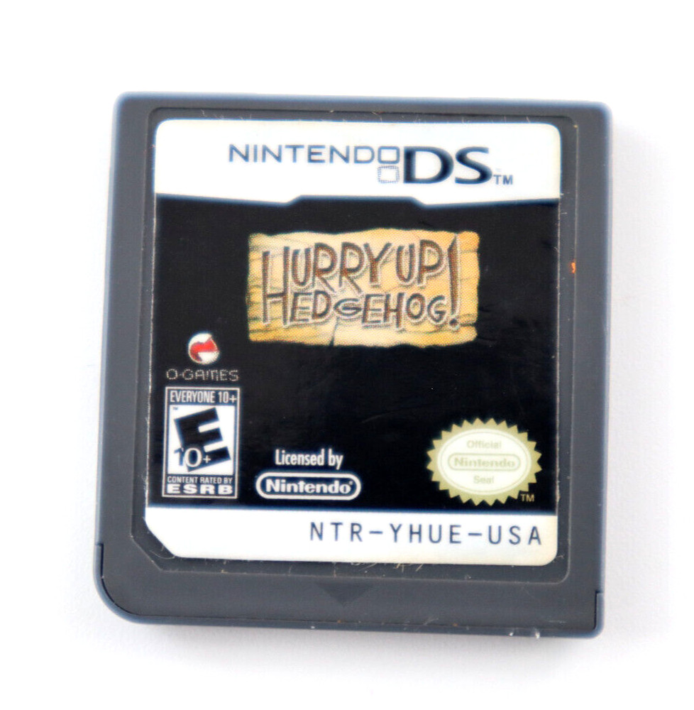 Hurry Up Hedgehog Nintendo DS, 2009 Game Only Tested