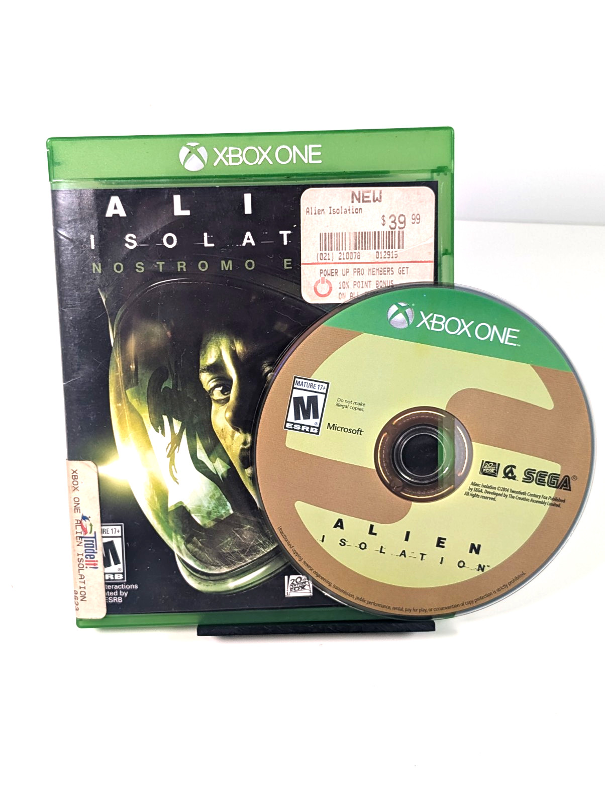 Alien: Isolation Nostromo Edition (Xbox One, M Rated, Sega) – Tested & Working