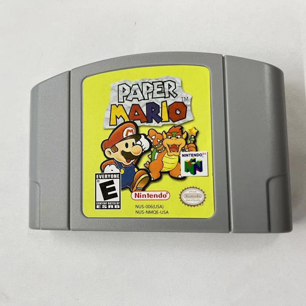 Paper Mario – Nintendo 64 (N64) Perfect addition Tested and working