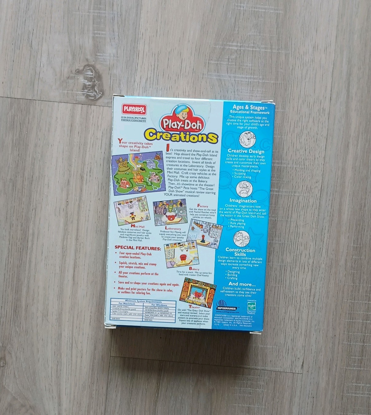 Play-Doh Creations – PC/Mac CD ROM – New Sealed Retail Box