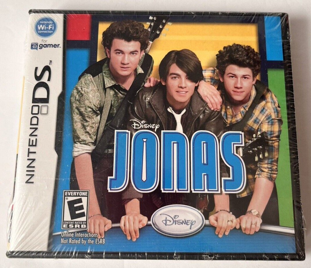 Jonas (Nintendo DS, 2009) Brand New factory sealed Disney Jonas Bros